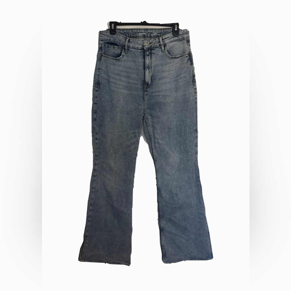 Old Navy Light Blue Higher High-Rise Flare Jeans